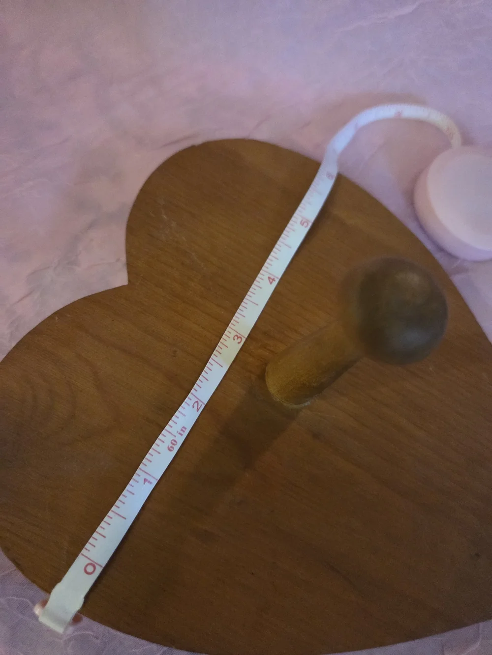 Wooden Heart Wall Hook - Natural Brown Vintage Oak Home Decor